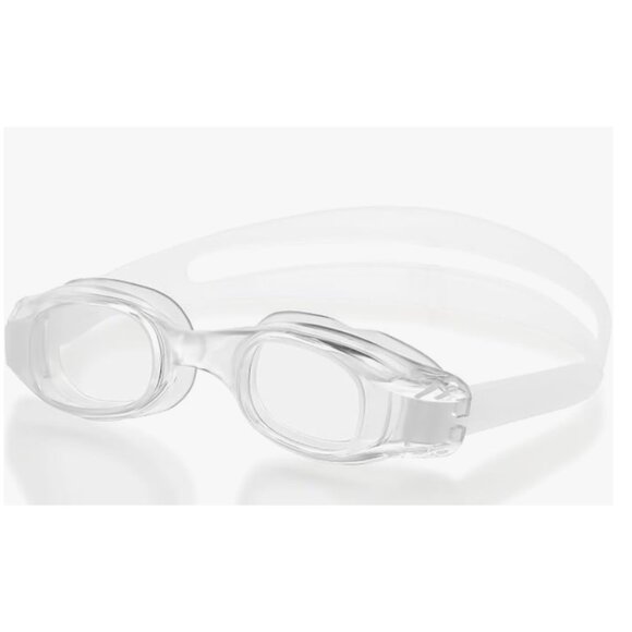 BEEMO Swimming Goggles for Kids/Early Teens Leak Resistant Adjustable-ClearWhite - Picture 1 of 5